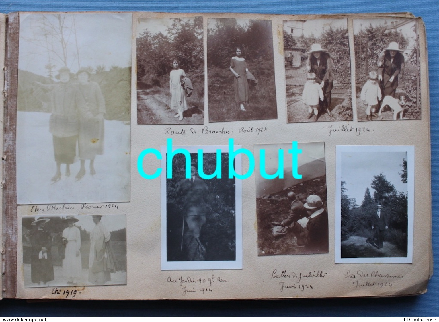 Album photos poilu guerre 14-18 Les Éparges Champagne famille 1920-30 Maroc Usa France