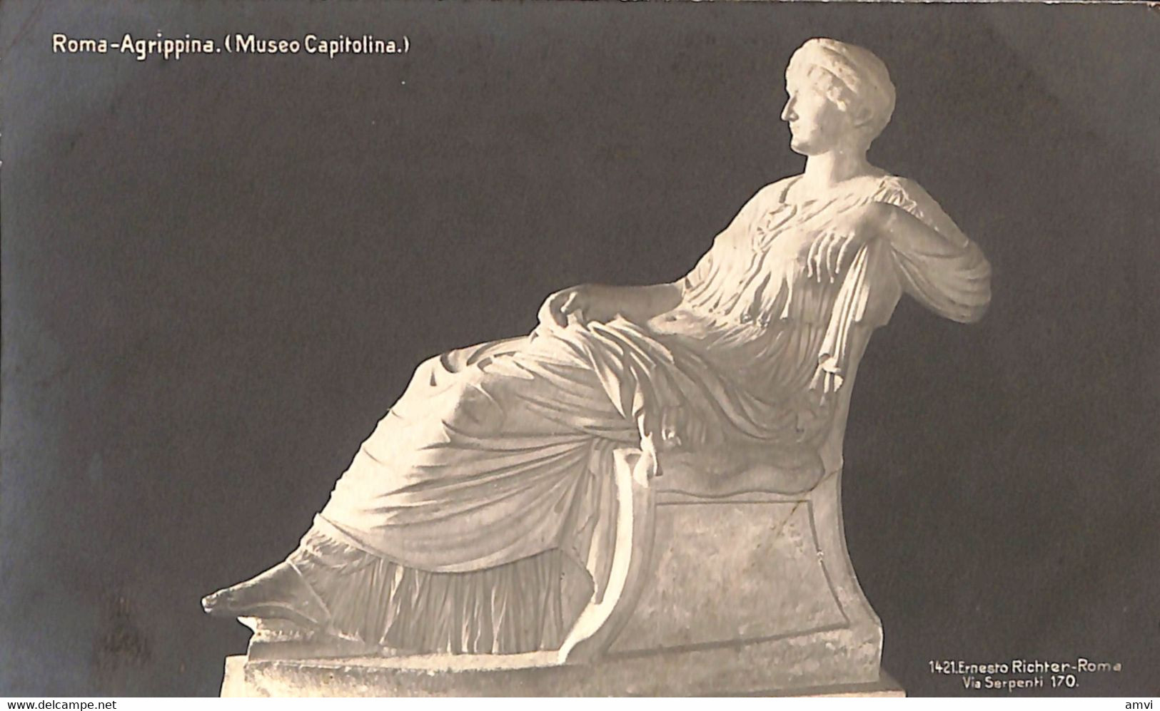 22- 7-1592 - ROMA MUSEO Capitolina Agrippina - Autres & Non Classés