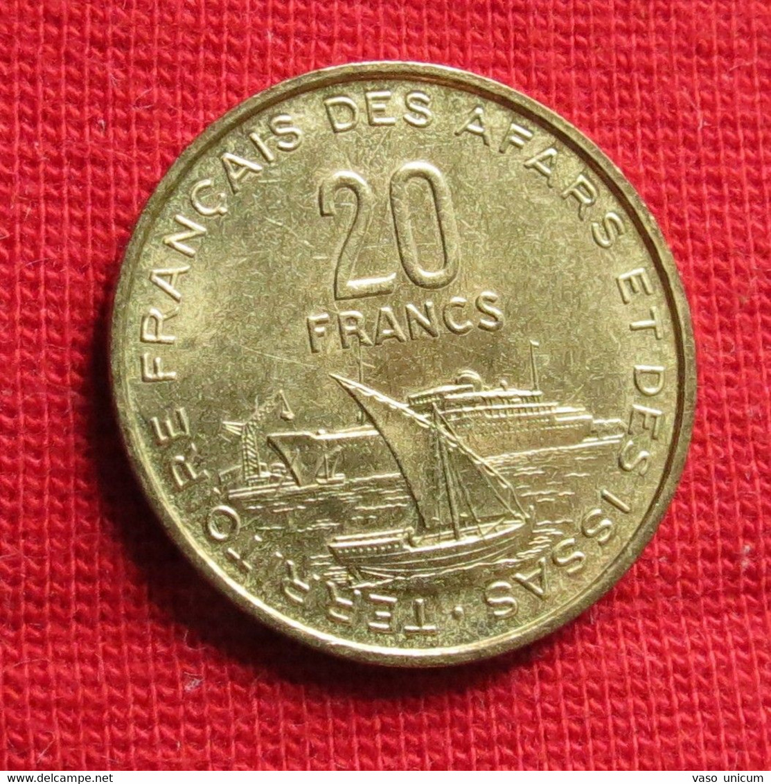 Afars And Issas 20 Francs 1968  Djibouti Djibuti - Dschibuti