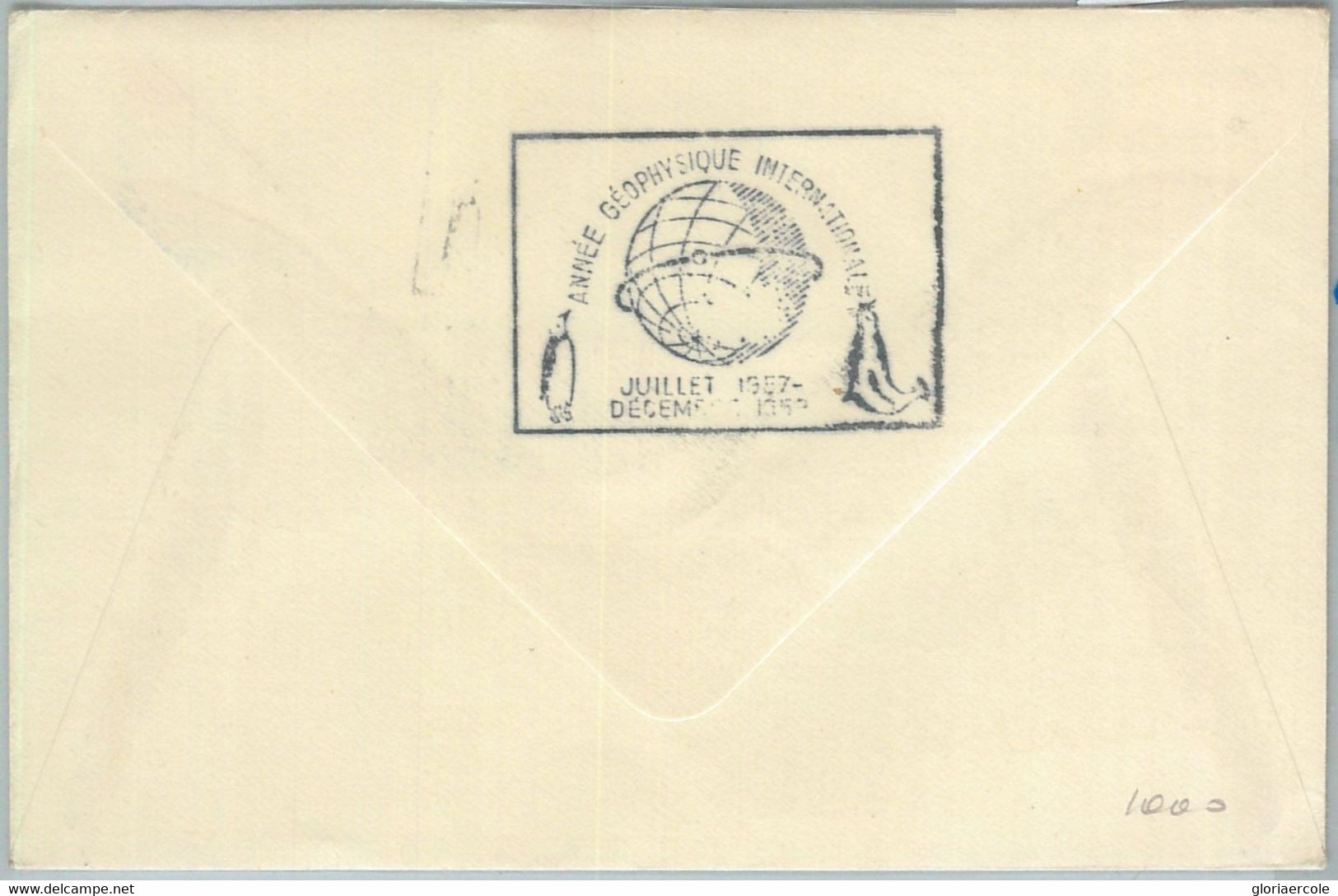 77376 - Terres Australes Et Antarctiques Françaises, TAAF -   FDC COVER  1958 - Sonstige & Ohne Zuordnung