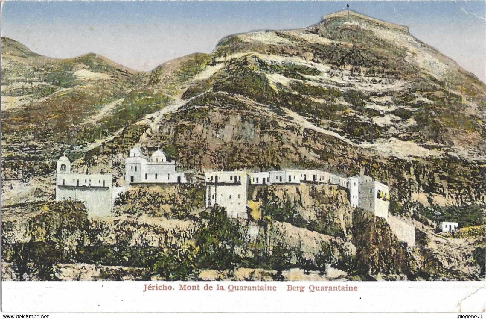 Jéricho Mont De La Quarantaine - Palästina