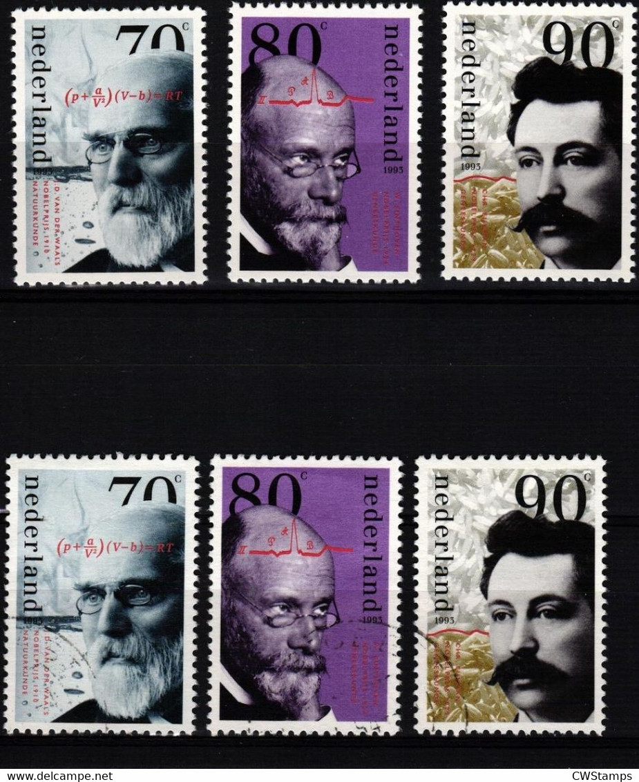 Nederland 1993  NVPH  1598/70  PF En Gebr  Neuf Et Oblitere   Mnh And Used - Sonstige & Ohne Zuordnung