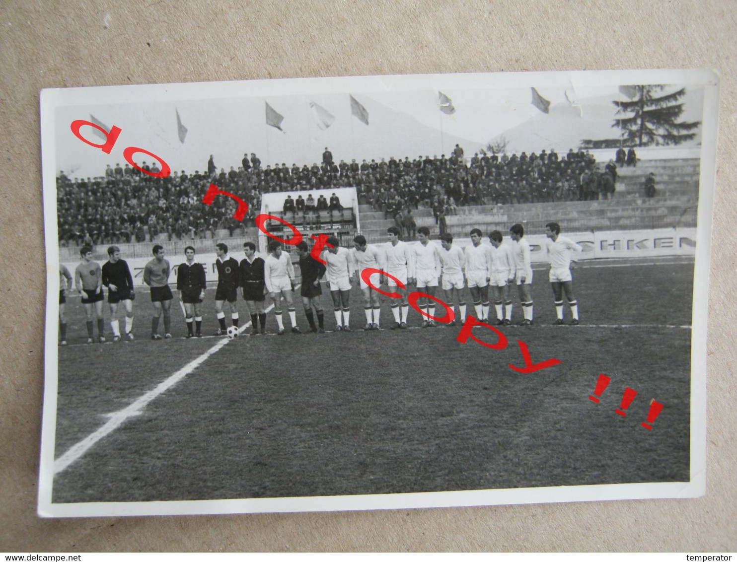 Stadium, Football Match - Beginning ... - Old Photo ( Yugoslavia ? ) - Sports