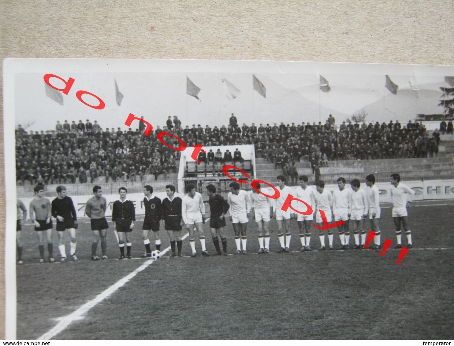 Stadium, Football Match - Beginning ... - Old Photo ( Yugoslavia ? ) - Sports