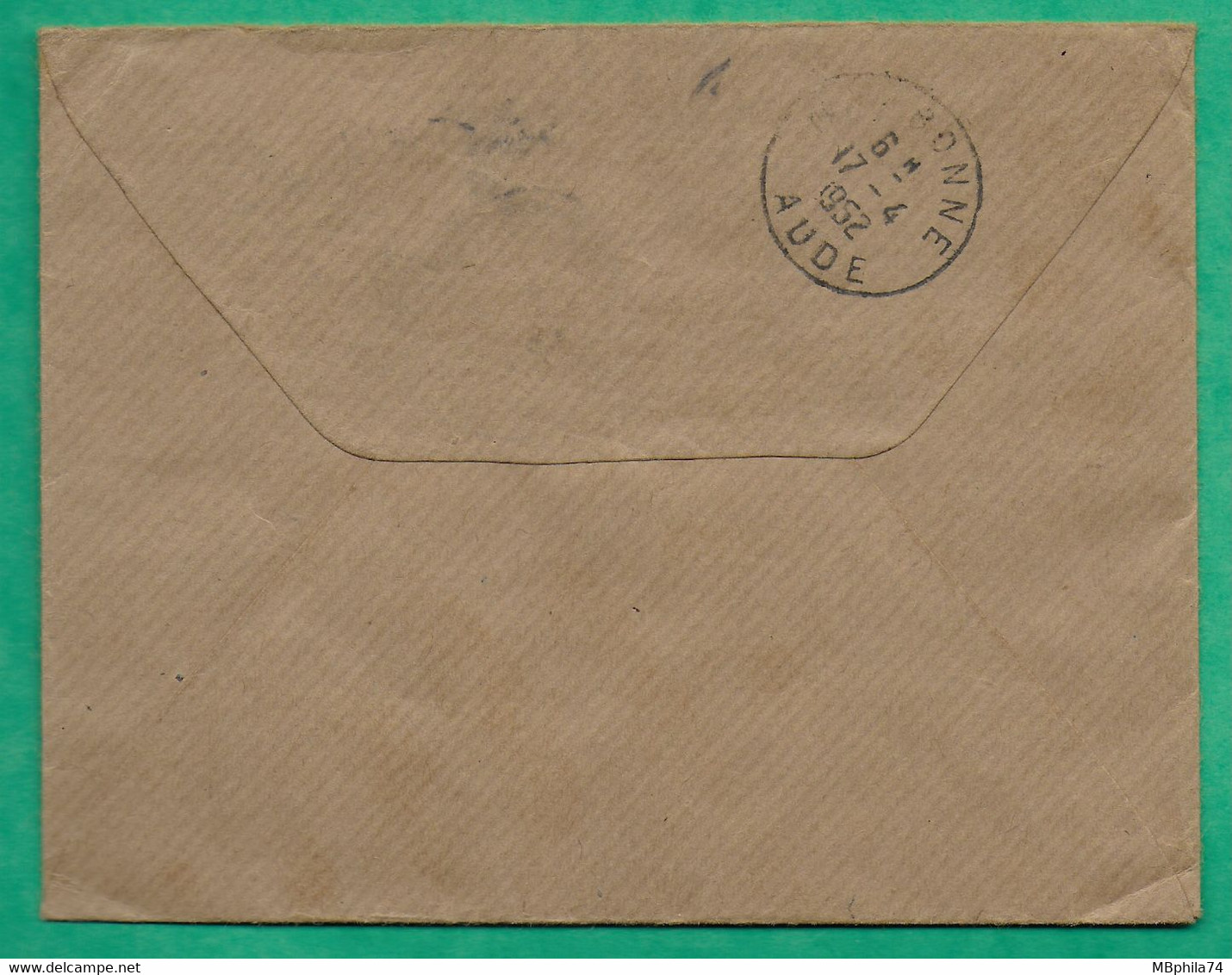 N°709 + 816 + 913 RECOMMANDE PARIS PLACE DES ABBESSES POUR NARBONNE AUDE 1952 LETTRE COVER FRANCE - 1944-45 Arc De Triomphe