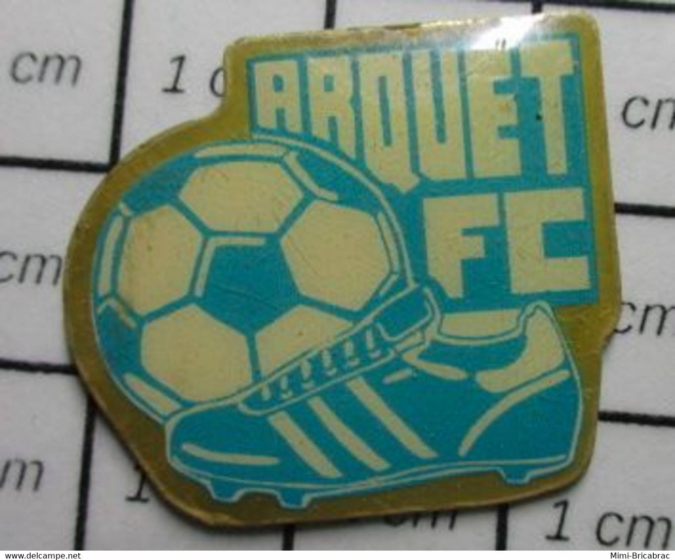 3119 Pin's Pins / Beau Et Rare / THEME : SPORTS / FOOTBALL CLUB ARQUET FC Namur, Belgique - Football