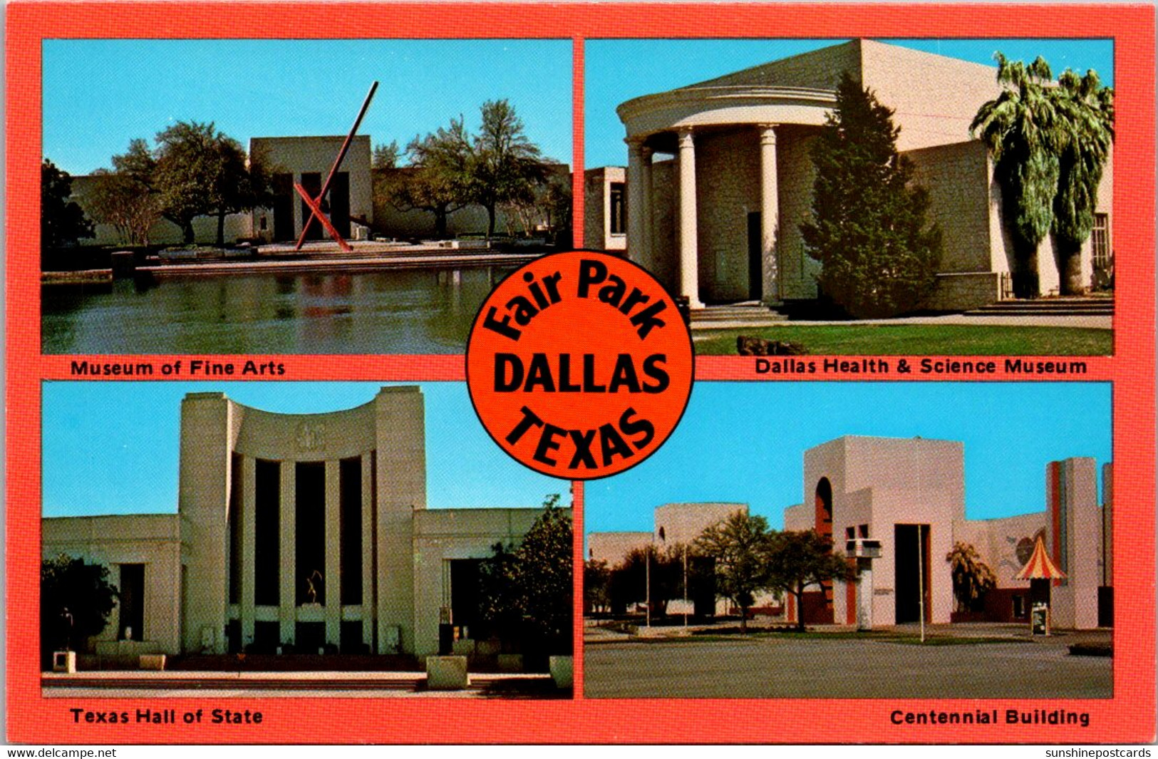 Texas Dallas Fair Park Multi View - Dallas