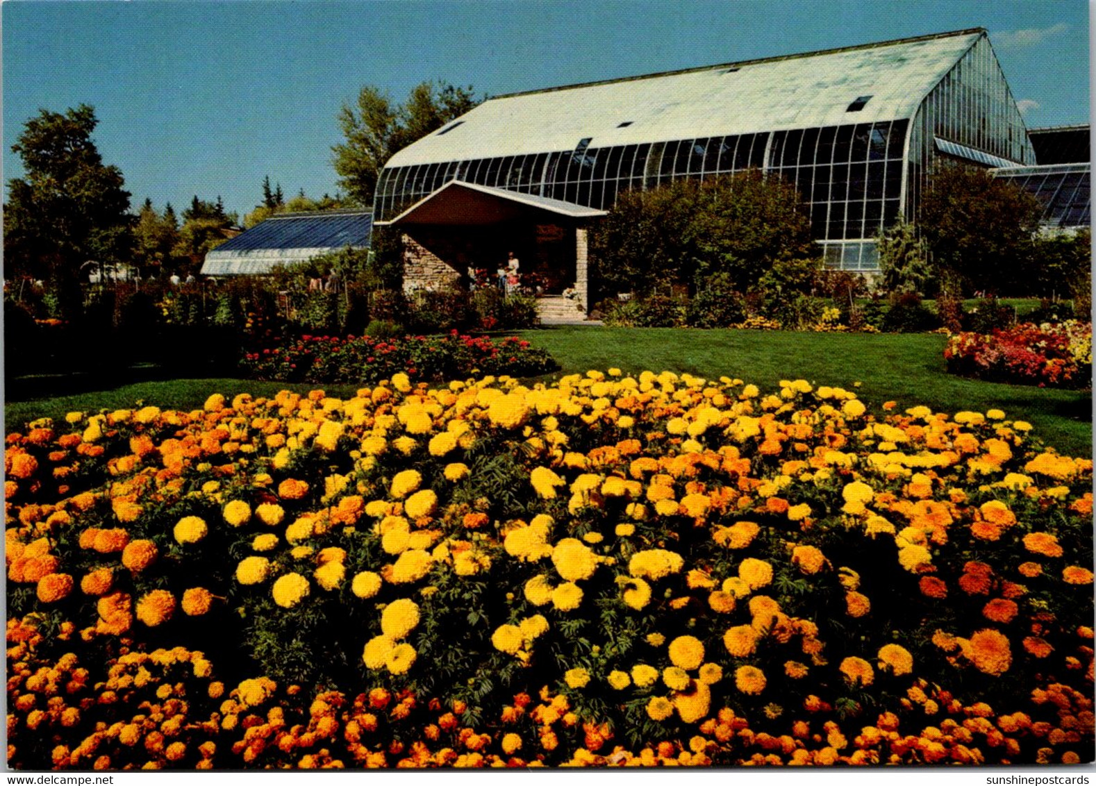 Canada Calgary Zoo Marigolds And The Tropical Aviary - Calgary