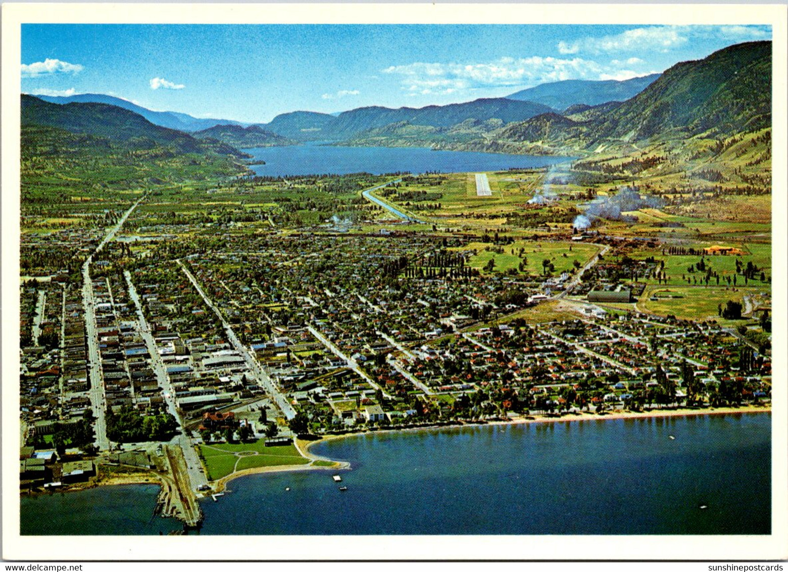 Canada British Columbia Penticton Aerial View - Penticton