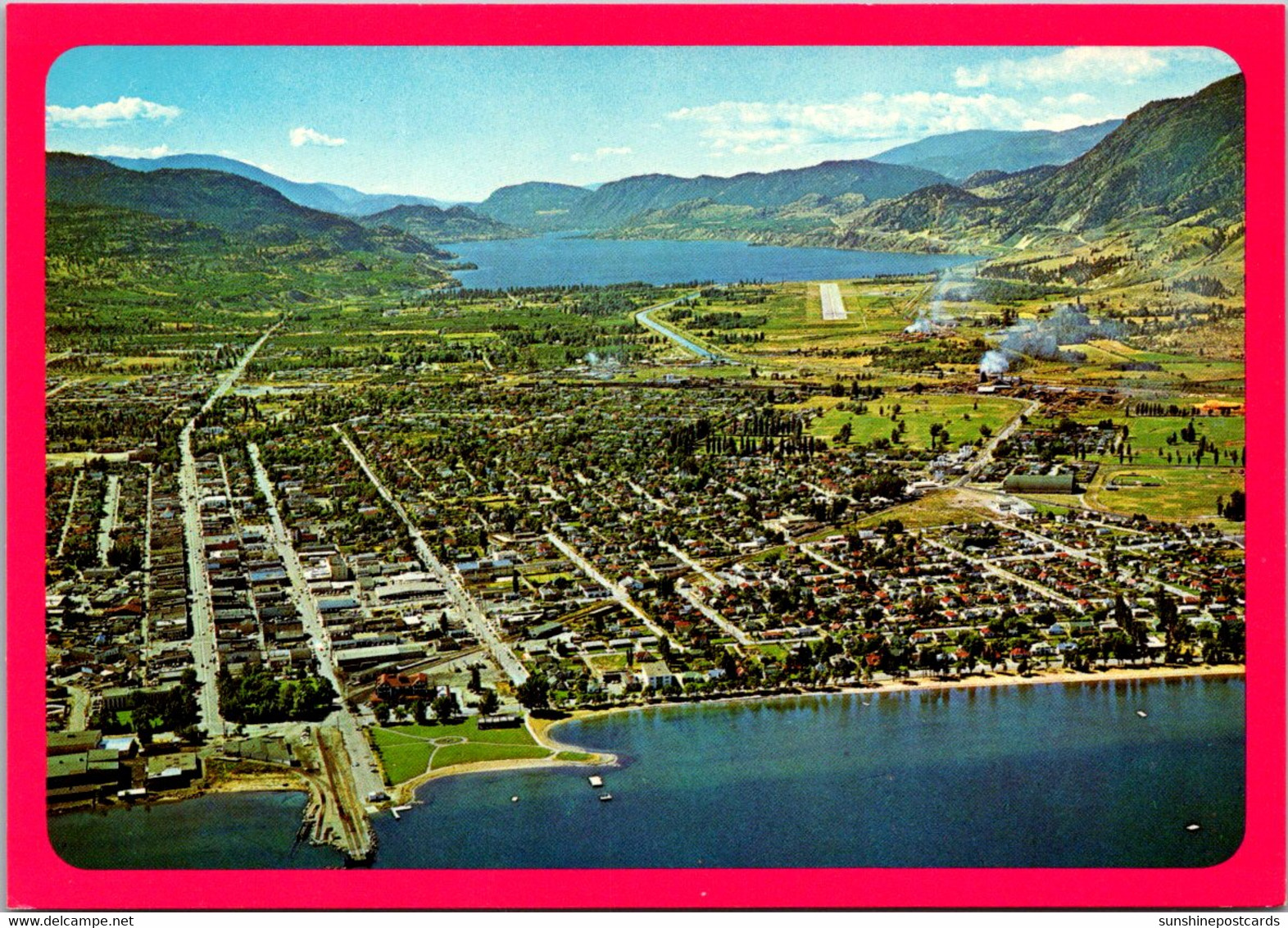 Canada British Columbia Penticton Aerial View - Penticton