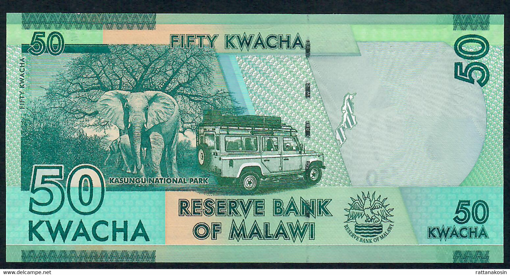 MALAWI P64f 50 KWACHA 2020 #CB UNC. - Malawi