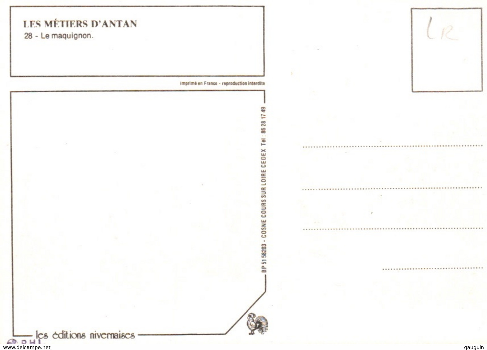 CPM - Métiers D'ANTAN - Le MAQUIGNON ... Editions Nivernaises - Fairs