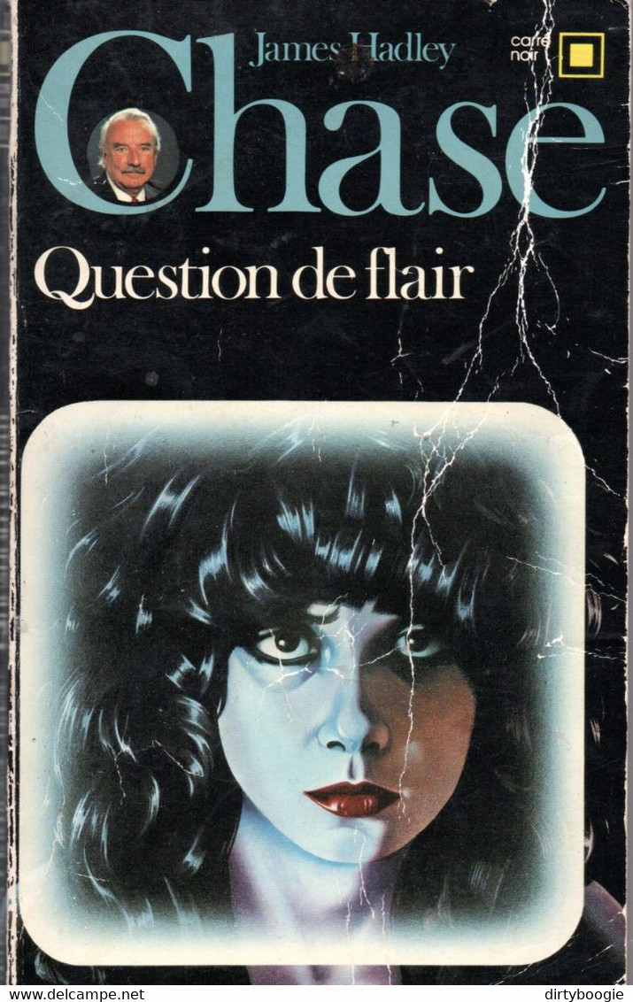 James Hadley CHASE - QUESTION DE FLAIR - CARRE NOIR - Schwarzer Roman