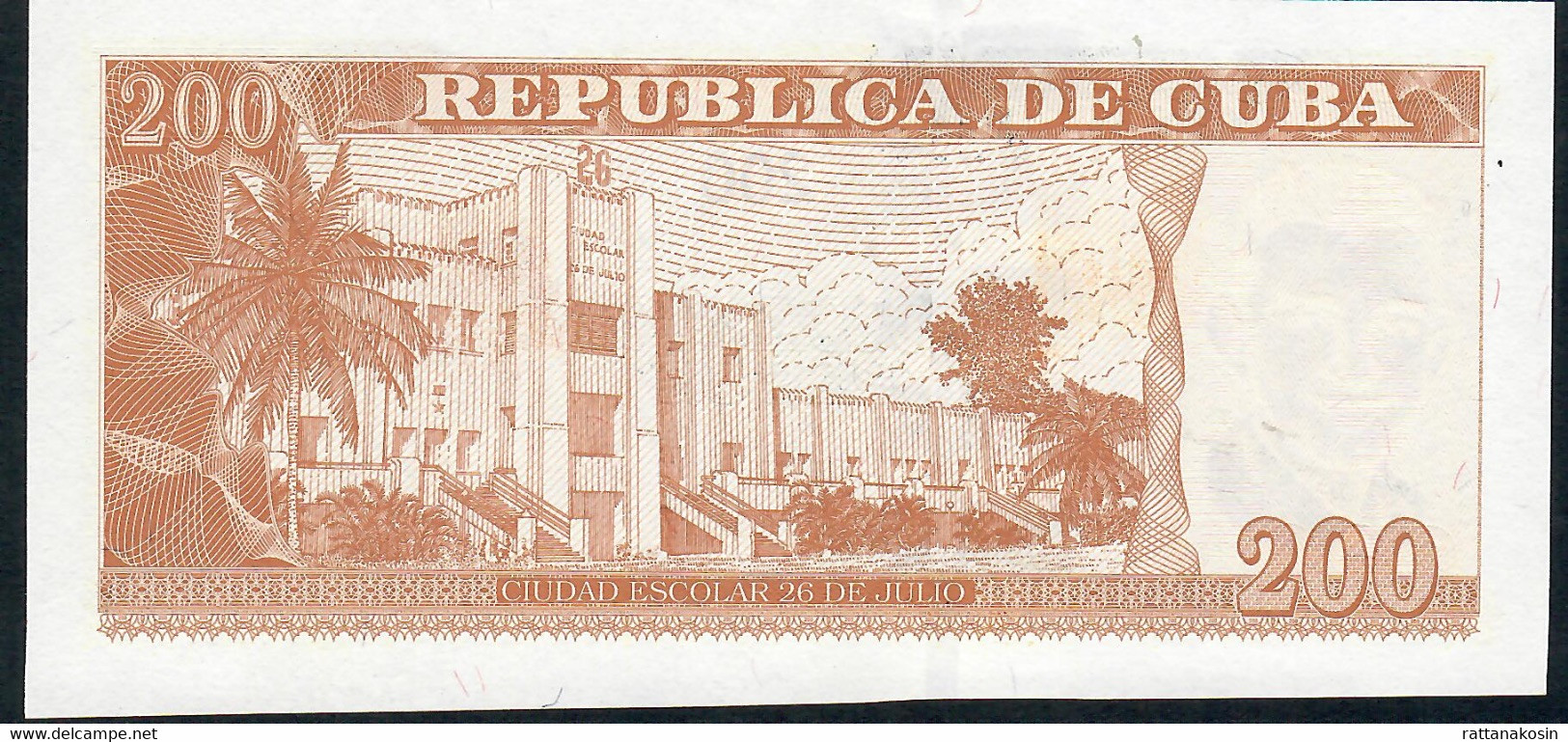 CUBA P130 200 PESOS 2022 UNC. - Cuba