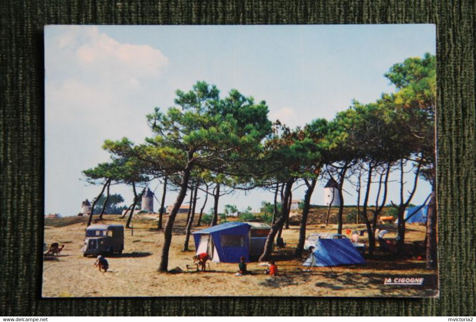 Ile De NORMOUTIER : La GUERINIERE, Le Camping. - Noirmoutier