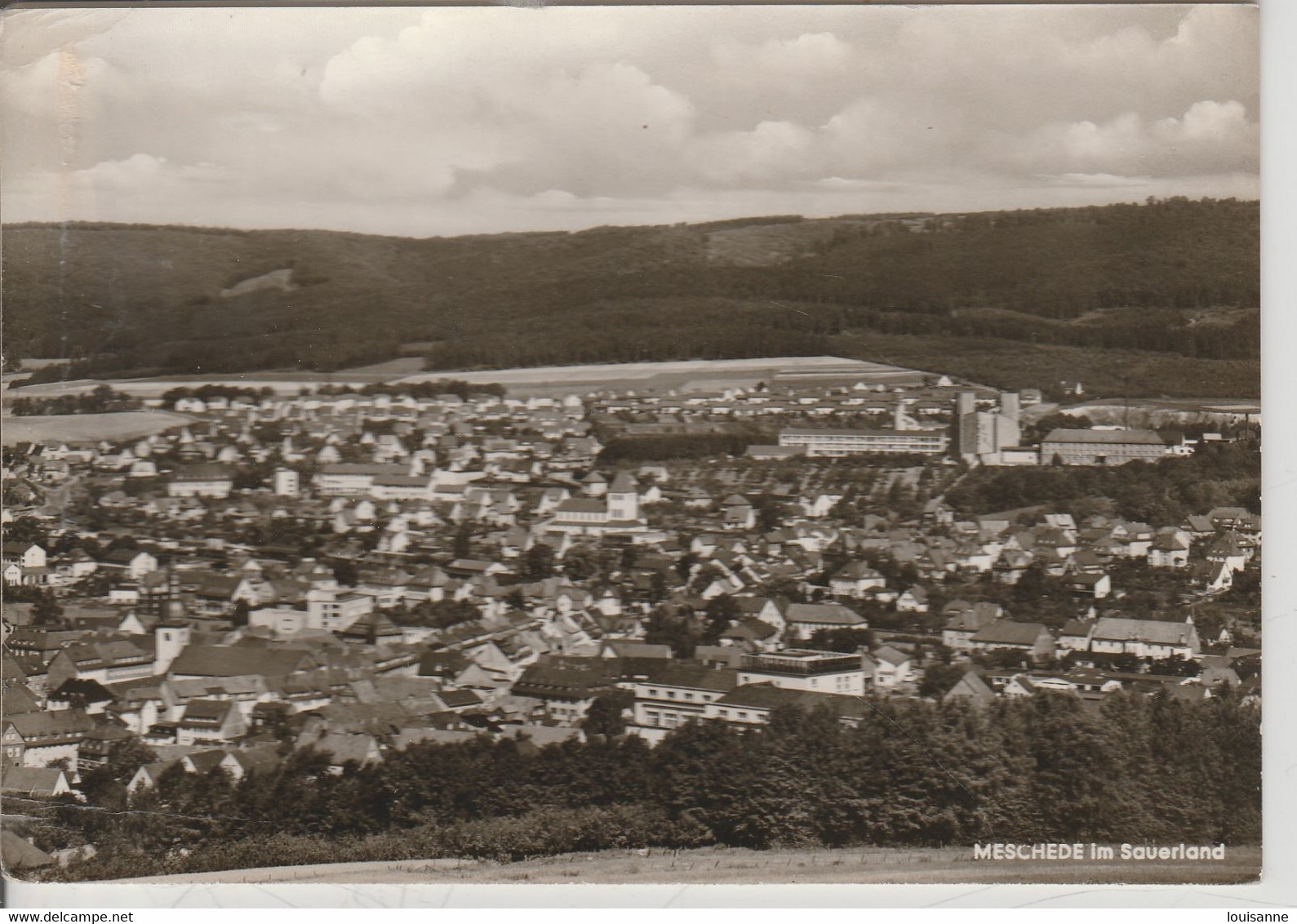 MESCHEDE  (  ALLEMAGNE  )  C P M  VUE  AÉRIENNE  (  22 / 7 / 25  ) - Meschede