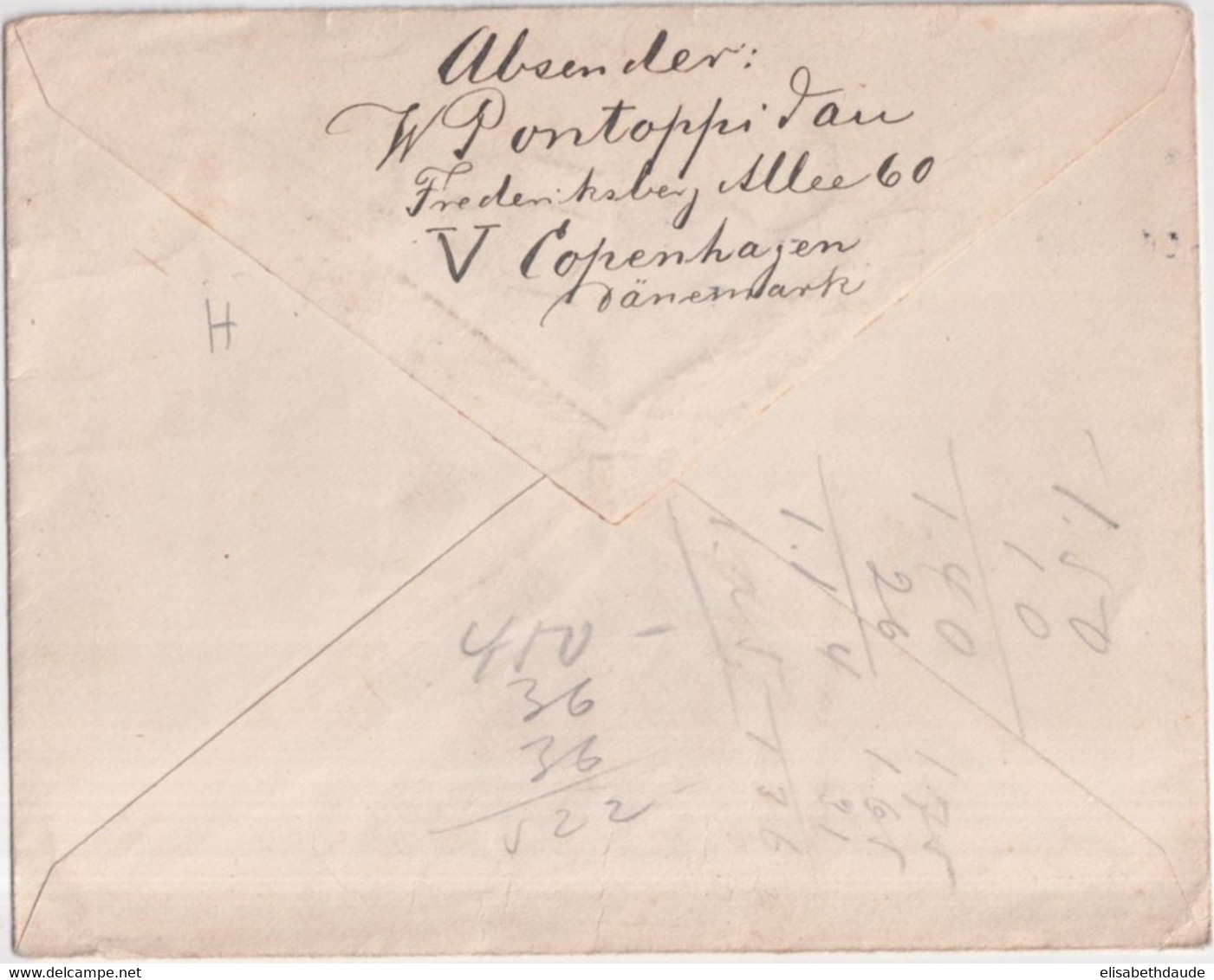 1914 - DANEMARK - ENVELOPPE ENTIER POSTAL De COPENHAGUE => BREMEN - Postal Stationery