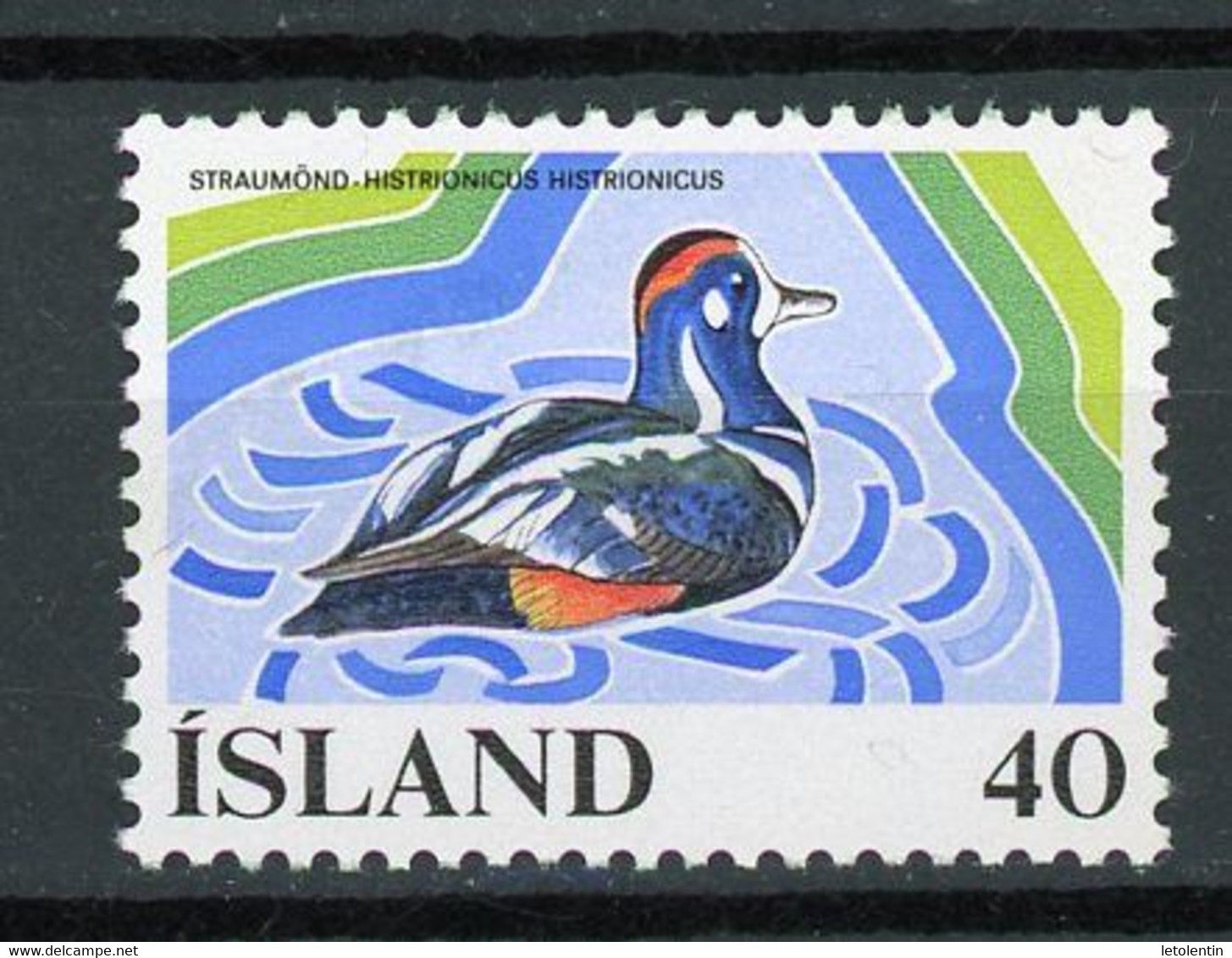 ISLANDE - FAUNE, LE CANARD - N° Yvert 477** - Gebraucht