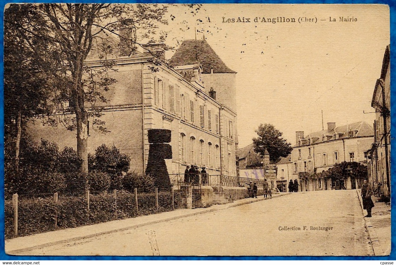 CPA 18 LES-AIX-d'ANGILLON Cher - La Mairie ° Collection F. Boulanger - Les Aix-d'Angillon