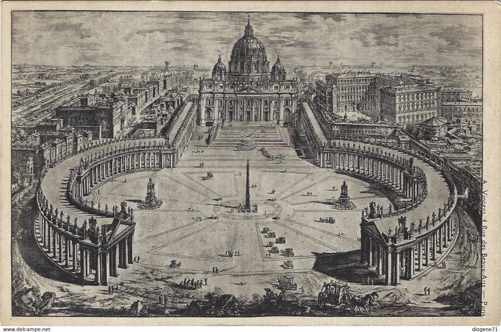 Roma - Piazza S. Pietro Vincent Paris - San Pietro