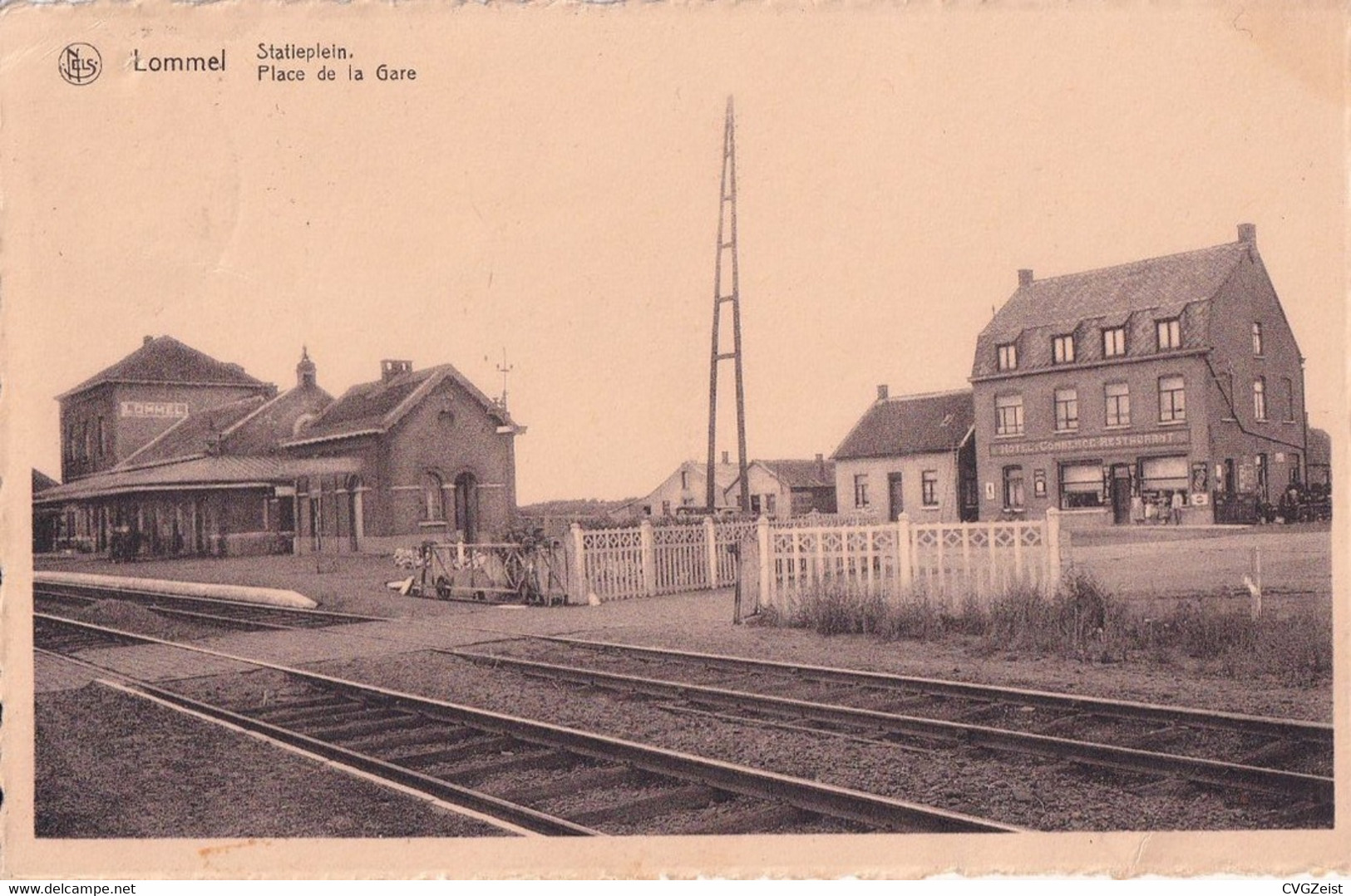 Lommel - Place De La Gare Statieplein - Lommel