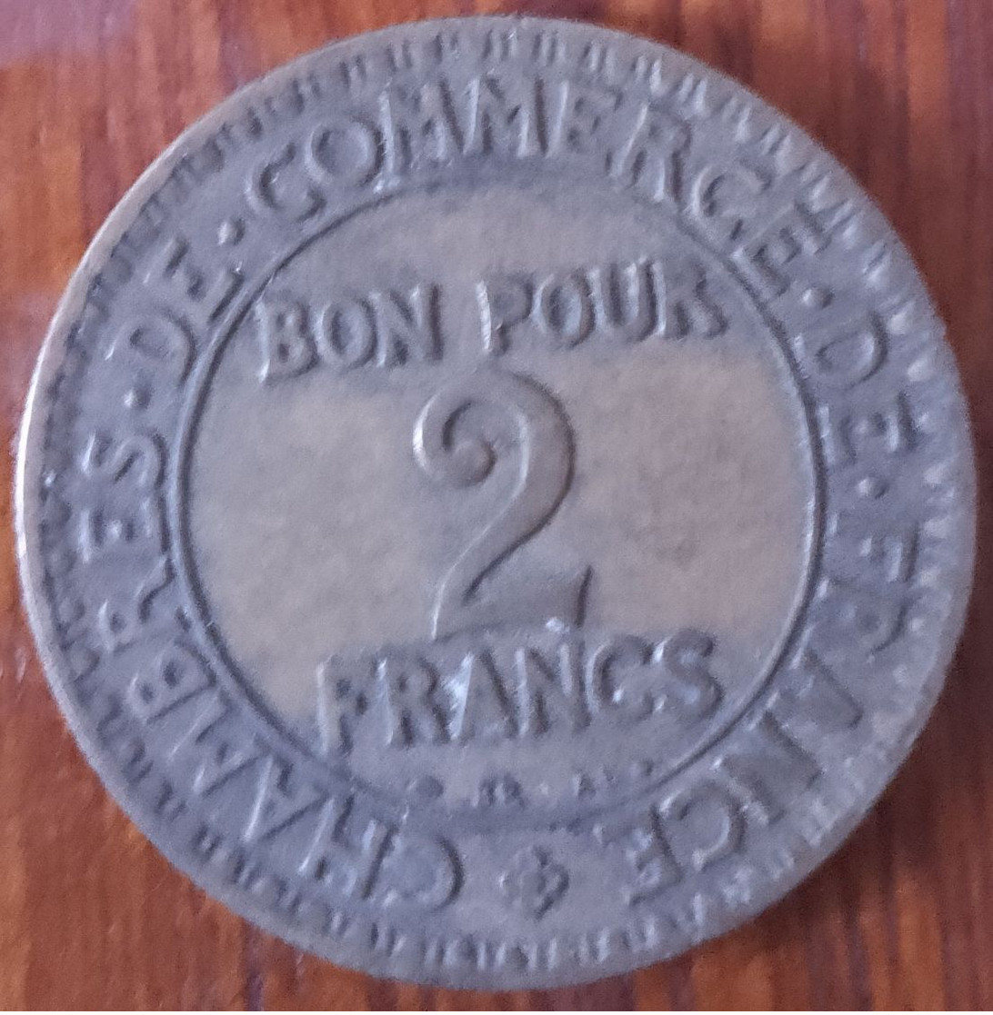 France   Bon Pour 2 Francs Chambre De Commerce.1923.  TTB+   Ref: Del338 - Sammlungen