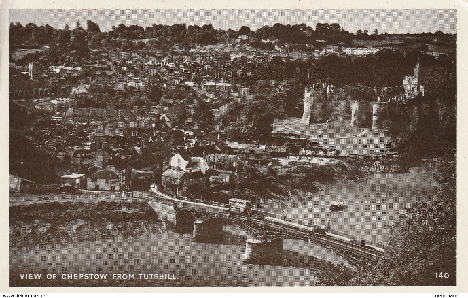 CHEPSTOW FROM TUTSHILL - Monmouthshire