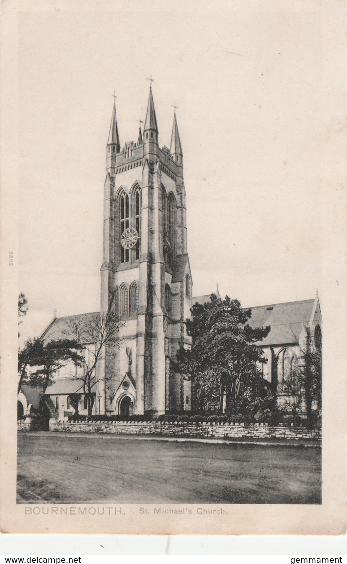 BOURNEMOUTH - ST MICHAELS CHURCH - Bournemouth (hasta 1972)