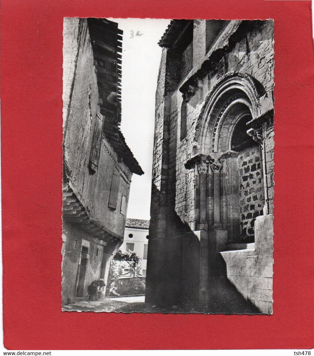 81----CADALEN---le Porche De L'Ancienne église XIIIè Siècle--voir 2 Scans - Cadalen