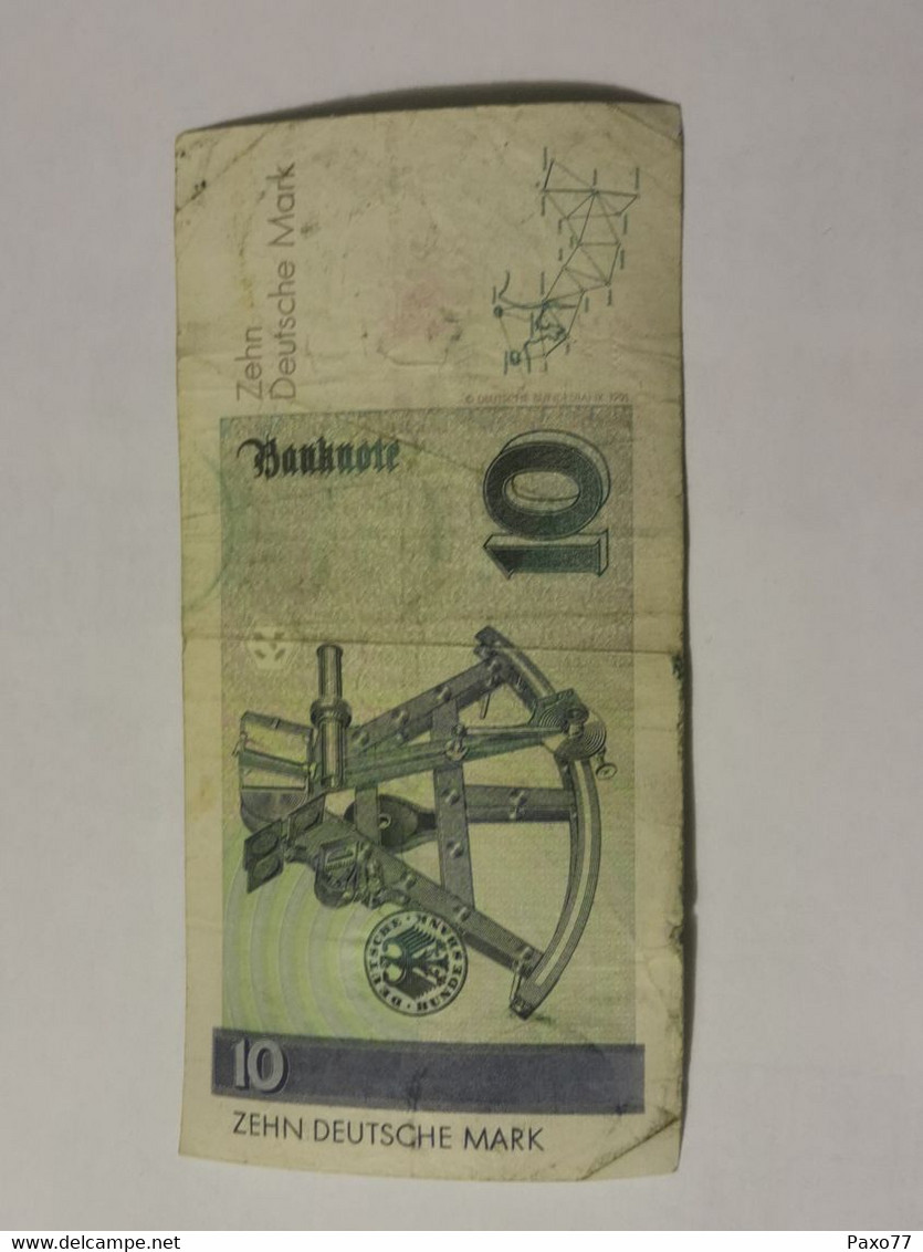 Billet, 10 Deutsche Mark, 1993 - 10 Deutsche Mark