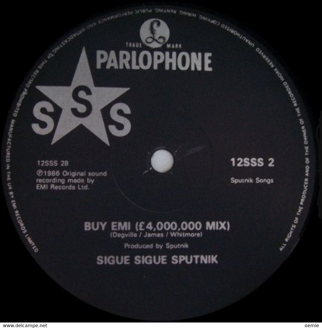 SIGUE SIGUE SPUTNIK  °  21 St  CENTURY BOY  REF  12555 2 - 45 T - Maxi-Single