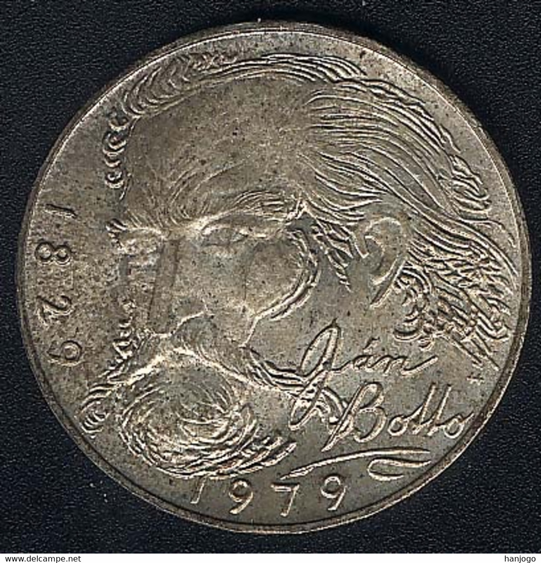 Tschechoslowakei, 100 Korun 1979, Botto, Silber, UNC Toned - Tchécoslovaquie