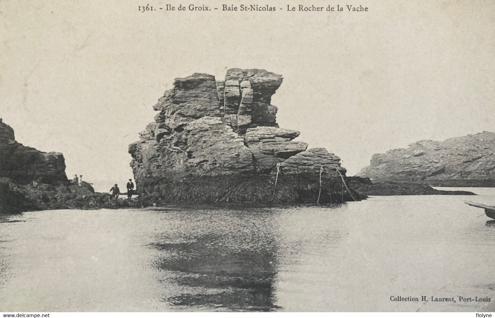 Île De Groix - La Baie St Nicolas - Le Rocher De La Vache - Groix