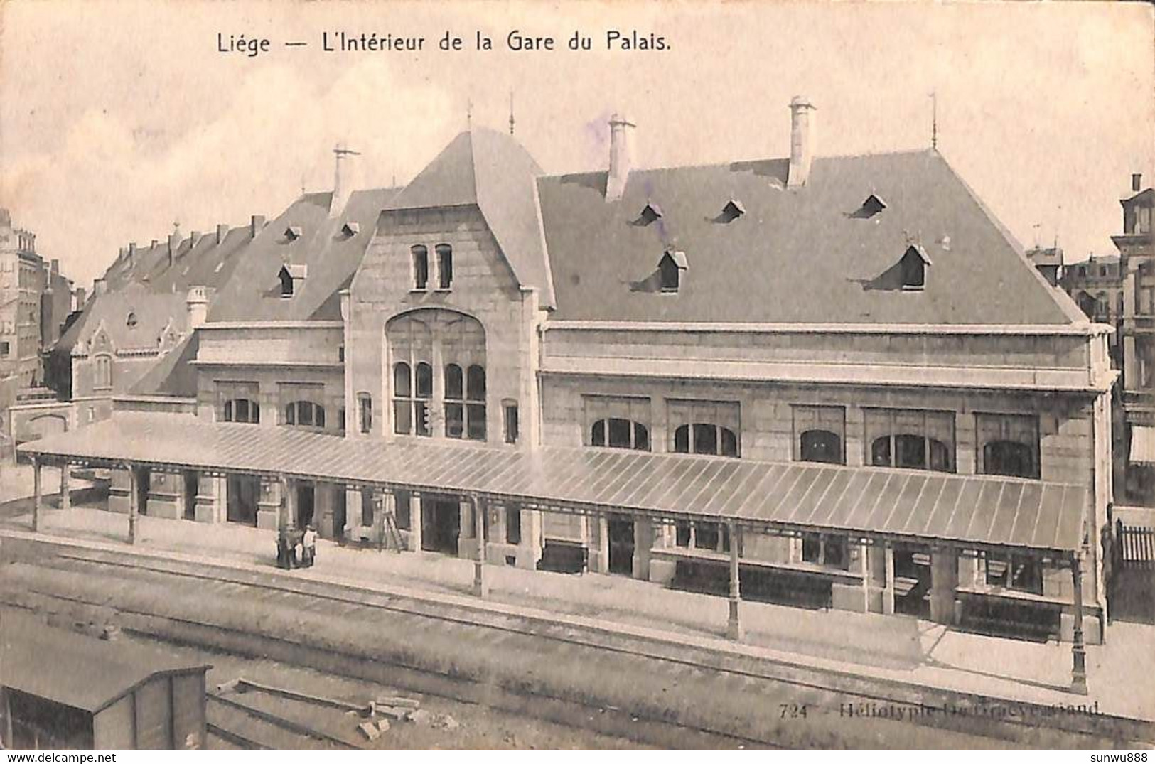 Liège - L'Intérieur De La Gare Du Palais (De Graeve) - Liege