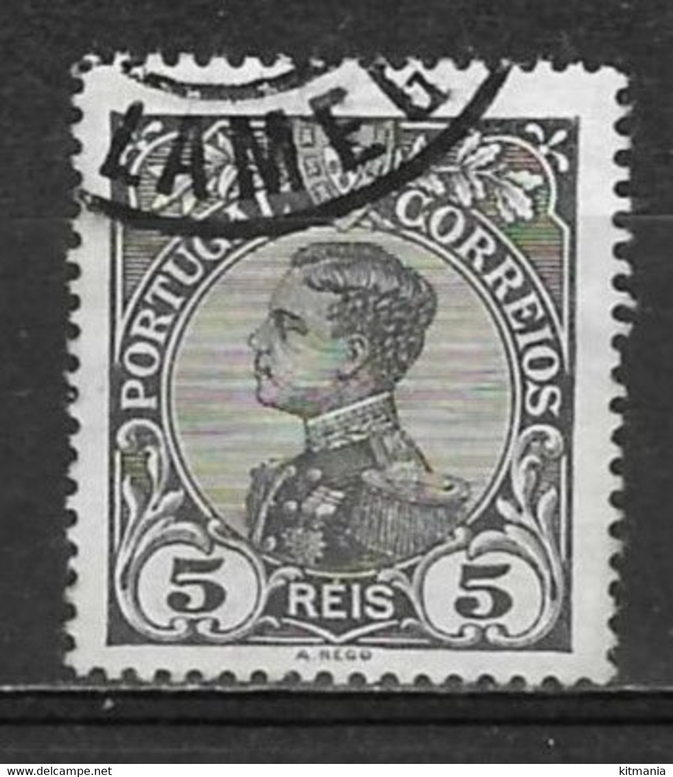 1910 Portugal #157 D,Manuel 5rs Postmark Lamego - P1796 - Oblitérés