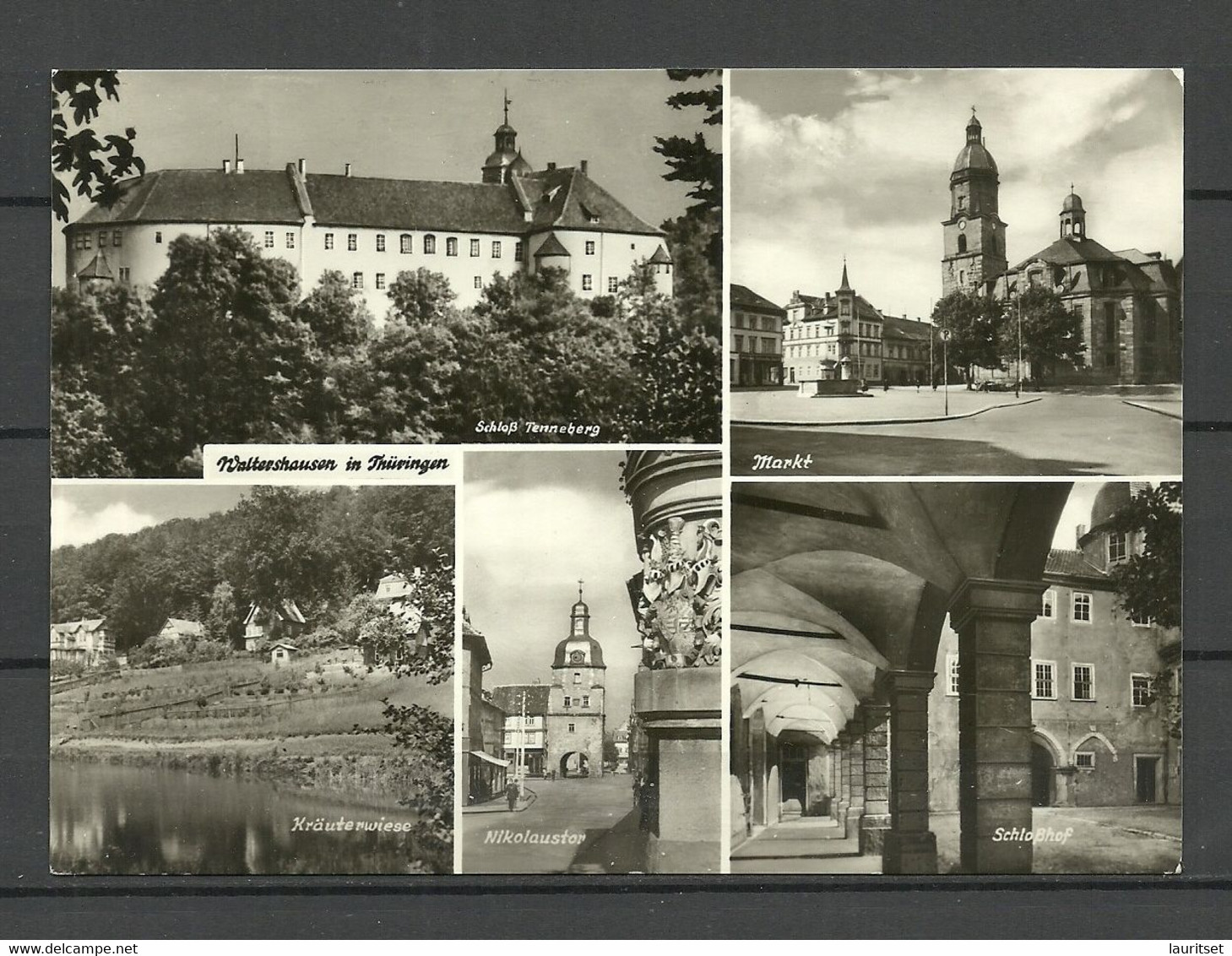 Germany Deutschland DDR 1971 Waltershausen In Thüringen Sauber Unbenutzt - Waltershausen