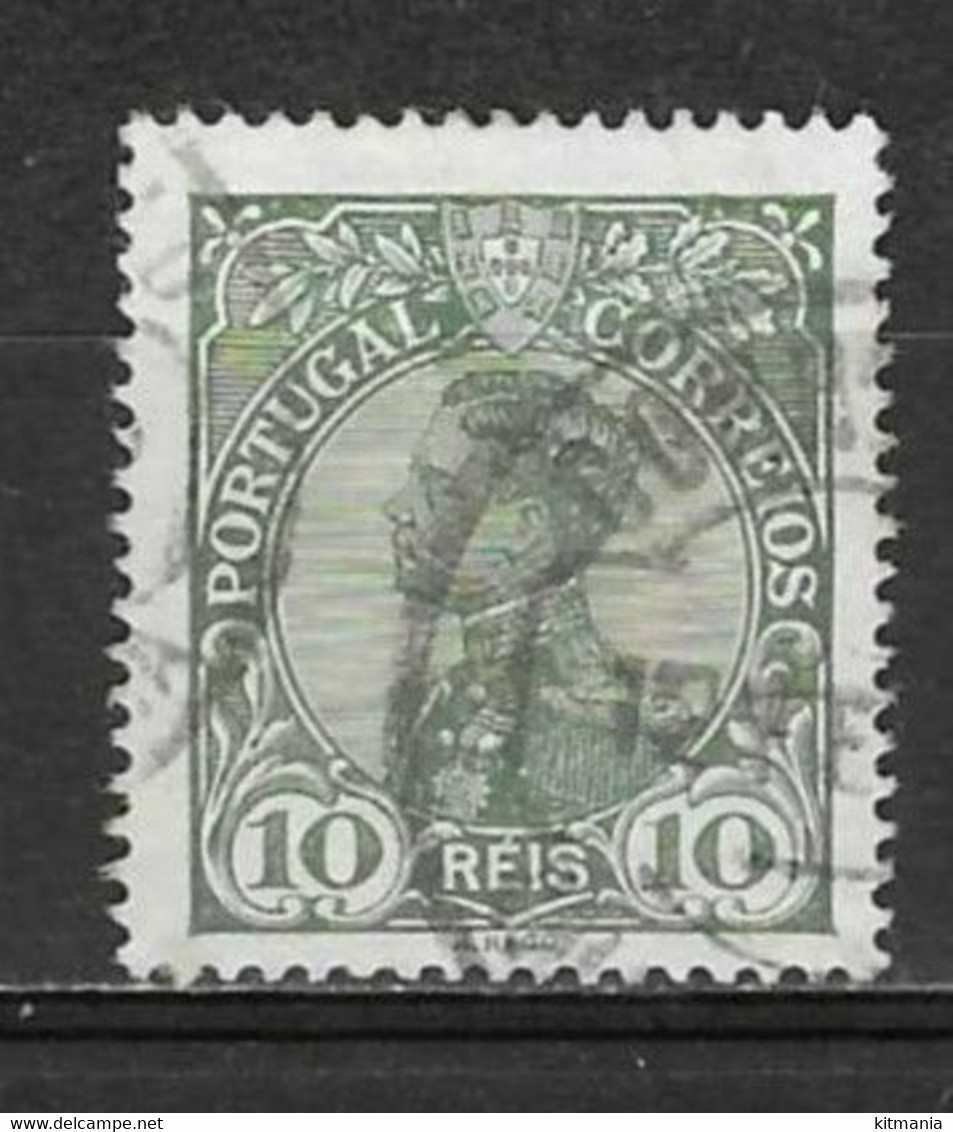 1910 Portugal #158 D,Manuel 10rs Used- P1800 - Usati