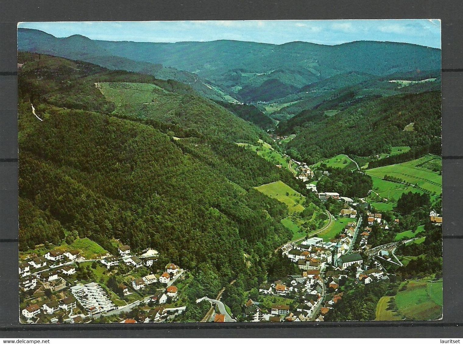 Deutschland BAD PETERSTAL Schwarzwald (gesendet 1991, Mit Briefmarke) - Bad Peterstal-Griesbach
