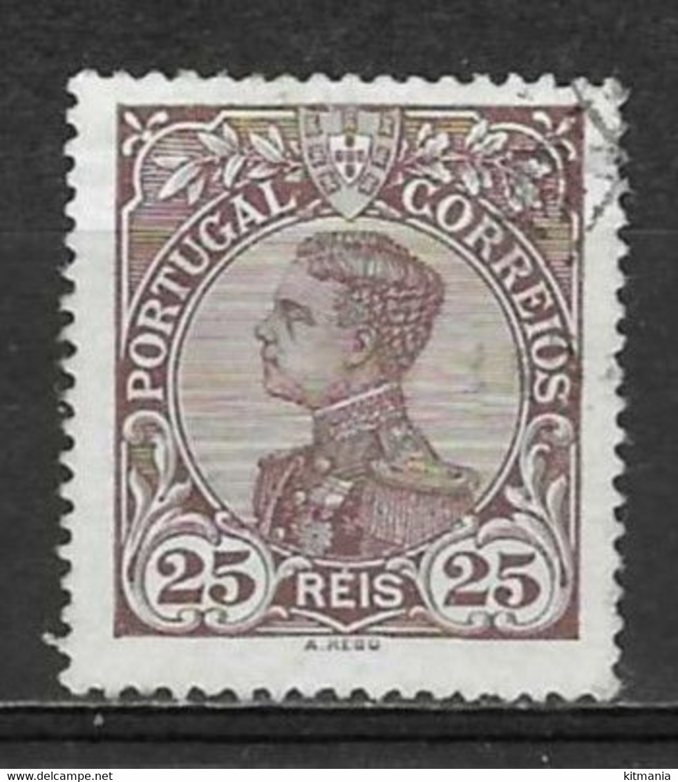 1910 Portugal #161 D,Manuel 25rs Used- P1802 - Usado