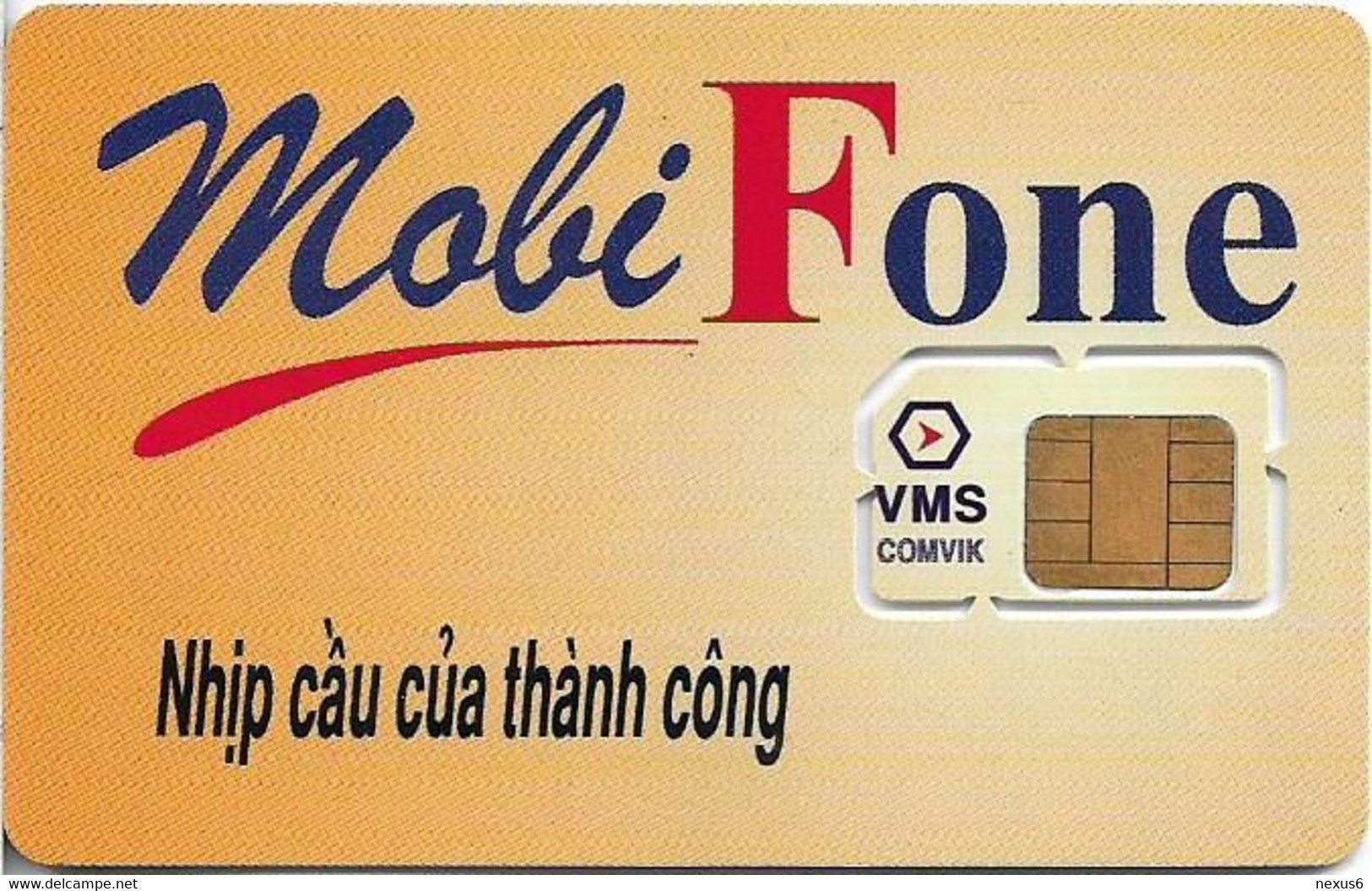 Vietnam - MobiFone - Comvik International Vietnam AB, GSM SIM2 Mini, Mint - Viêt-Nam