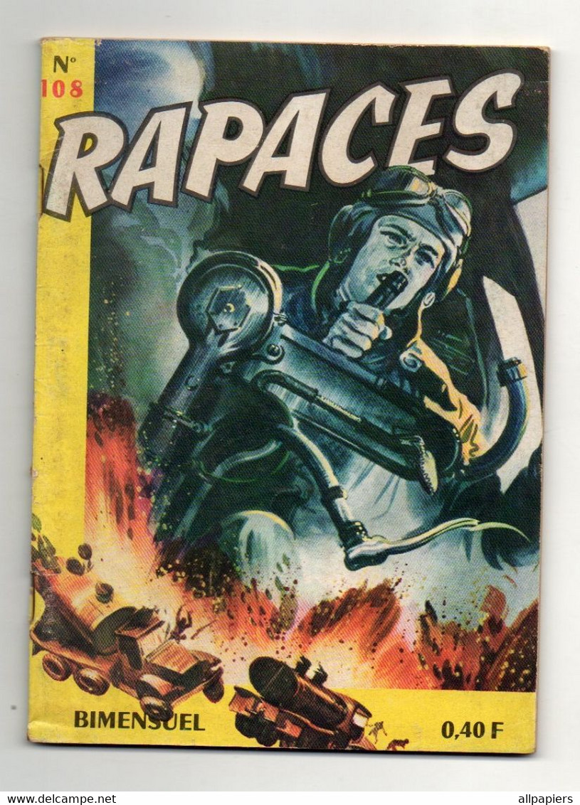 Petit Format Rapaces N°108 Solidarité - A La Conquête De L'espace - éditions Impéria De 1966 - Rapaces