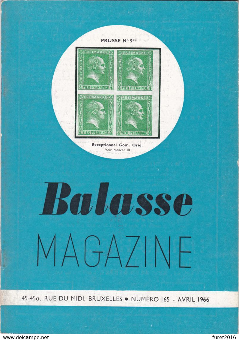 BALASSE MAGAZINE N° 165    ( D Autres N° Disponibles Contactez Moi ) - Französisch (bis 1940)