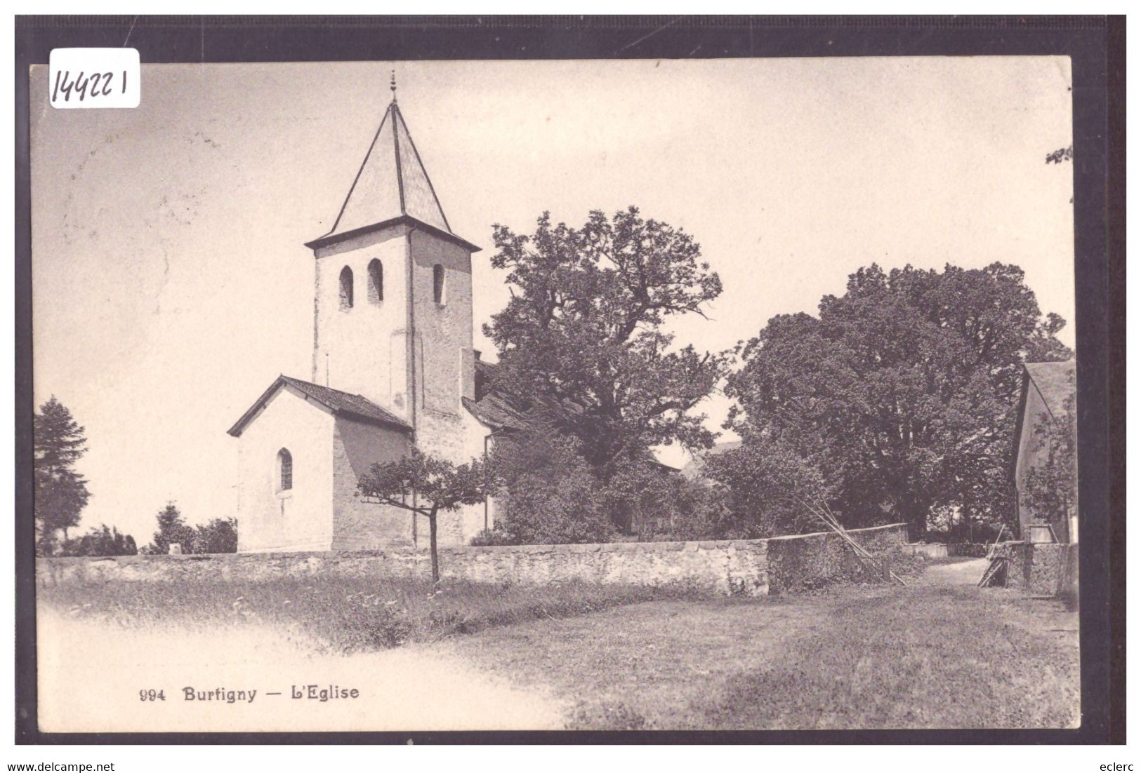 DISTRICT DE ROLLE - BURTIGNY - L'EGLISE - TB - Burtigny