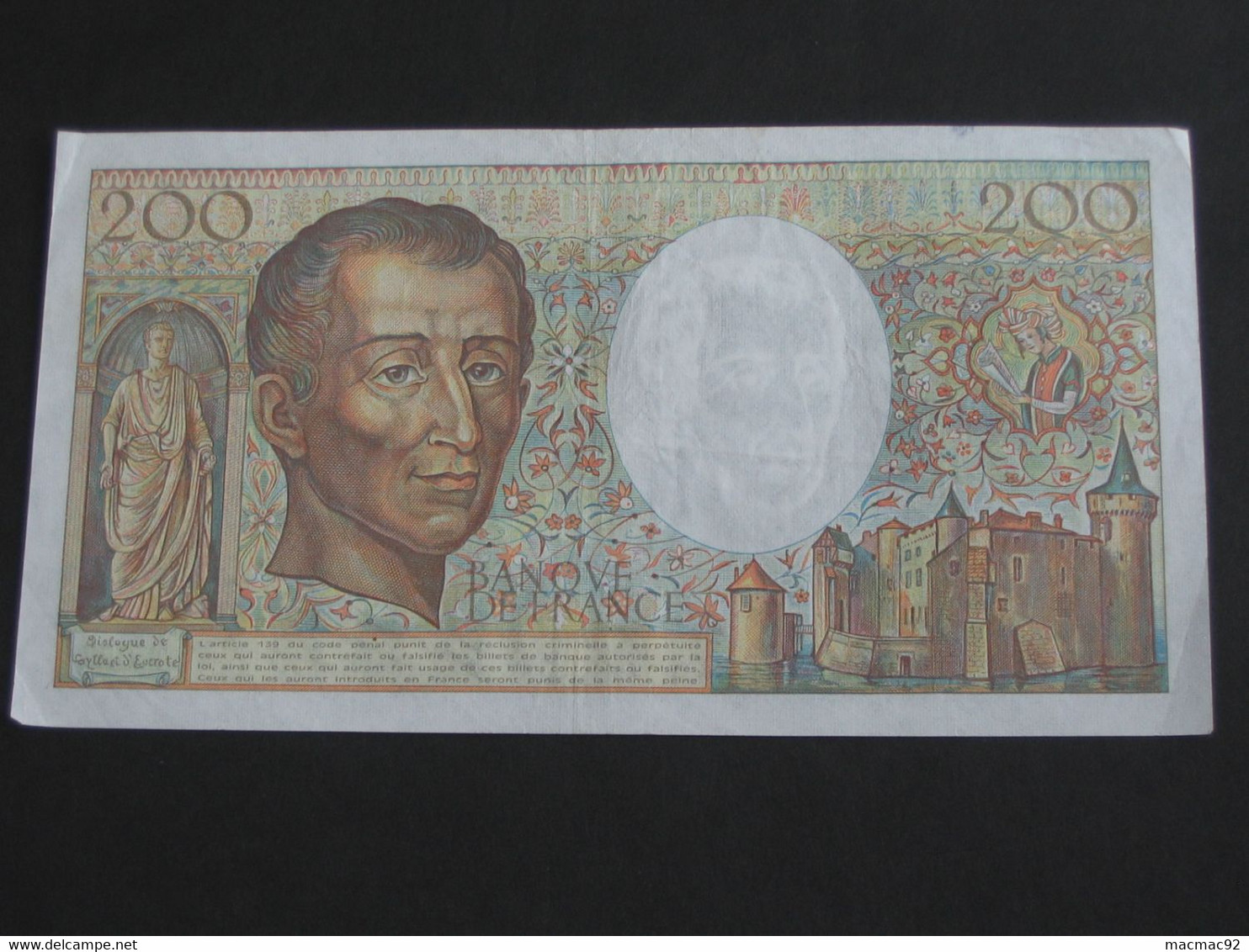 200 Francs MONTESQUIEU 1988  **** EN ACHAT IMMEDIAT **** - 200 F 1981-1994 ''Montesquieu''