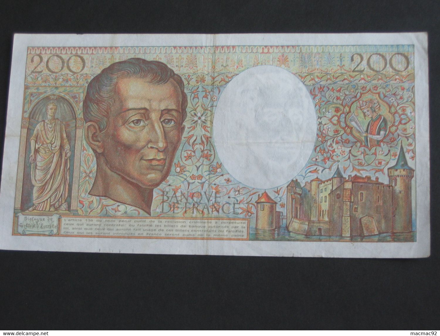 200 Francs MONTESQUIEU 1988  **** EN ACHAT IMMEDIAT **** - 200 F 1981-1994 ''Montesquieu''