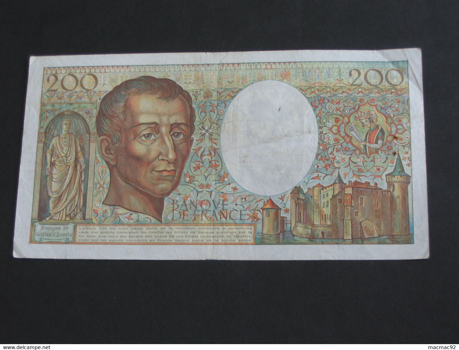 200 Francs MONTESQUIEU 1983  **** EN ACHAT IMMEDIAT **** - 200 F 1981-1994 ''Montesquieu''