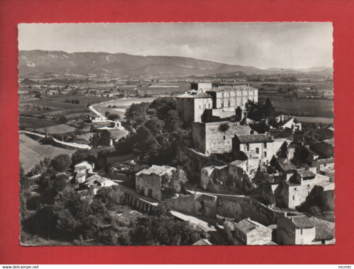 CPSM Grand Format-  Château D' Ansouis -(84. Vaucluse ) - Ansouis