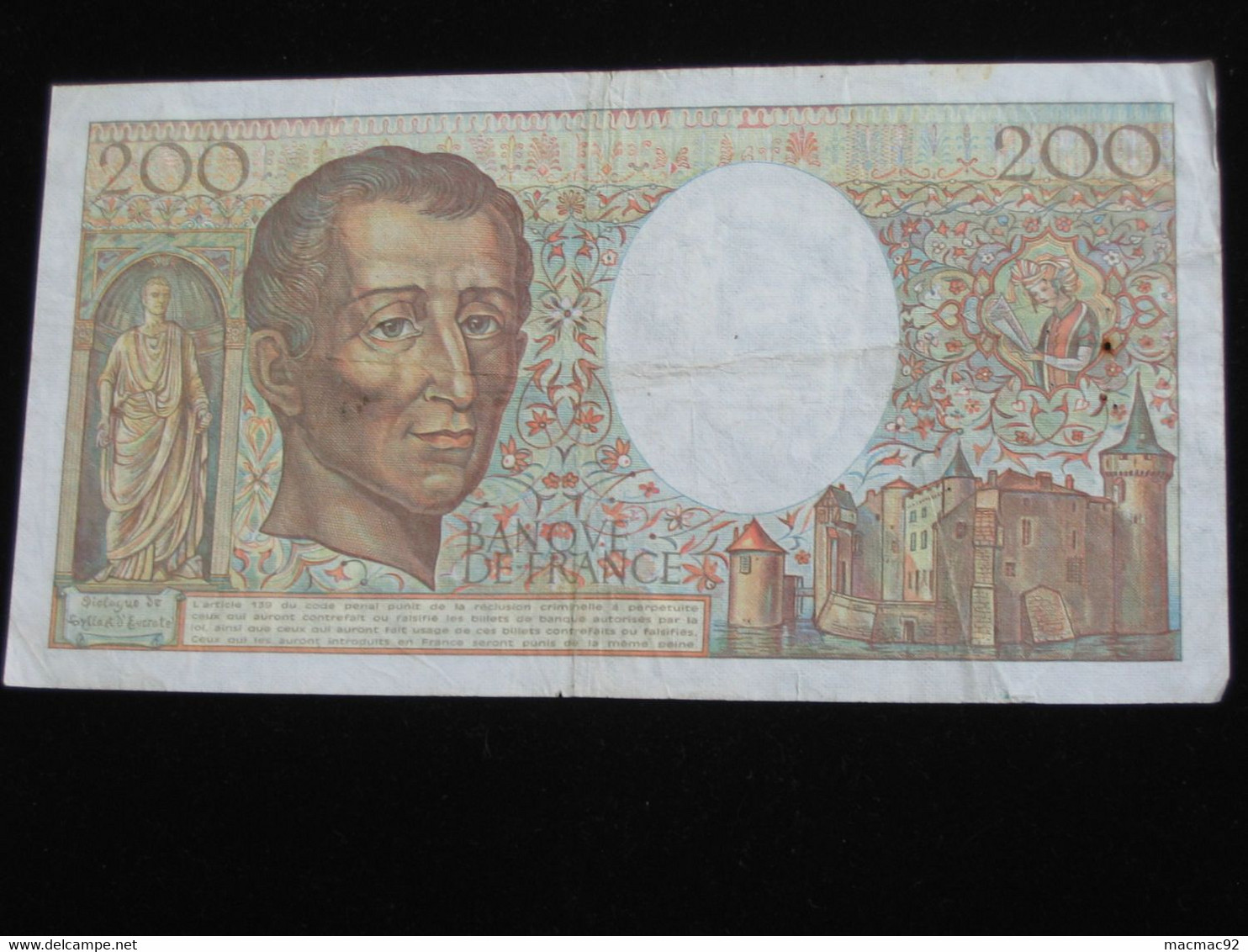 200 Francs MONTESQUIEU 1982  **** EN ACHAT IMMEDIAT **** - 200 F 1981-1994 ''Montesquieu''