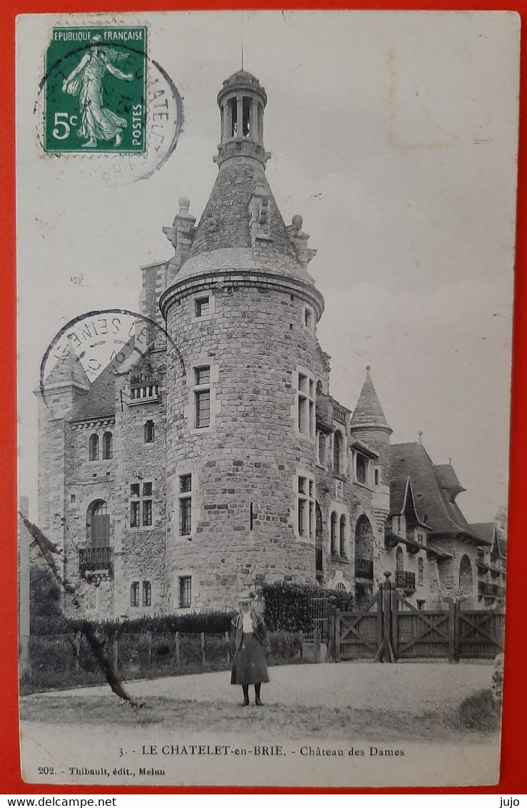 77 - LE CHATELET En BRIE - Chateau Des Dames - Le Chatelet En Brie