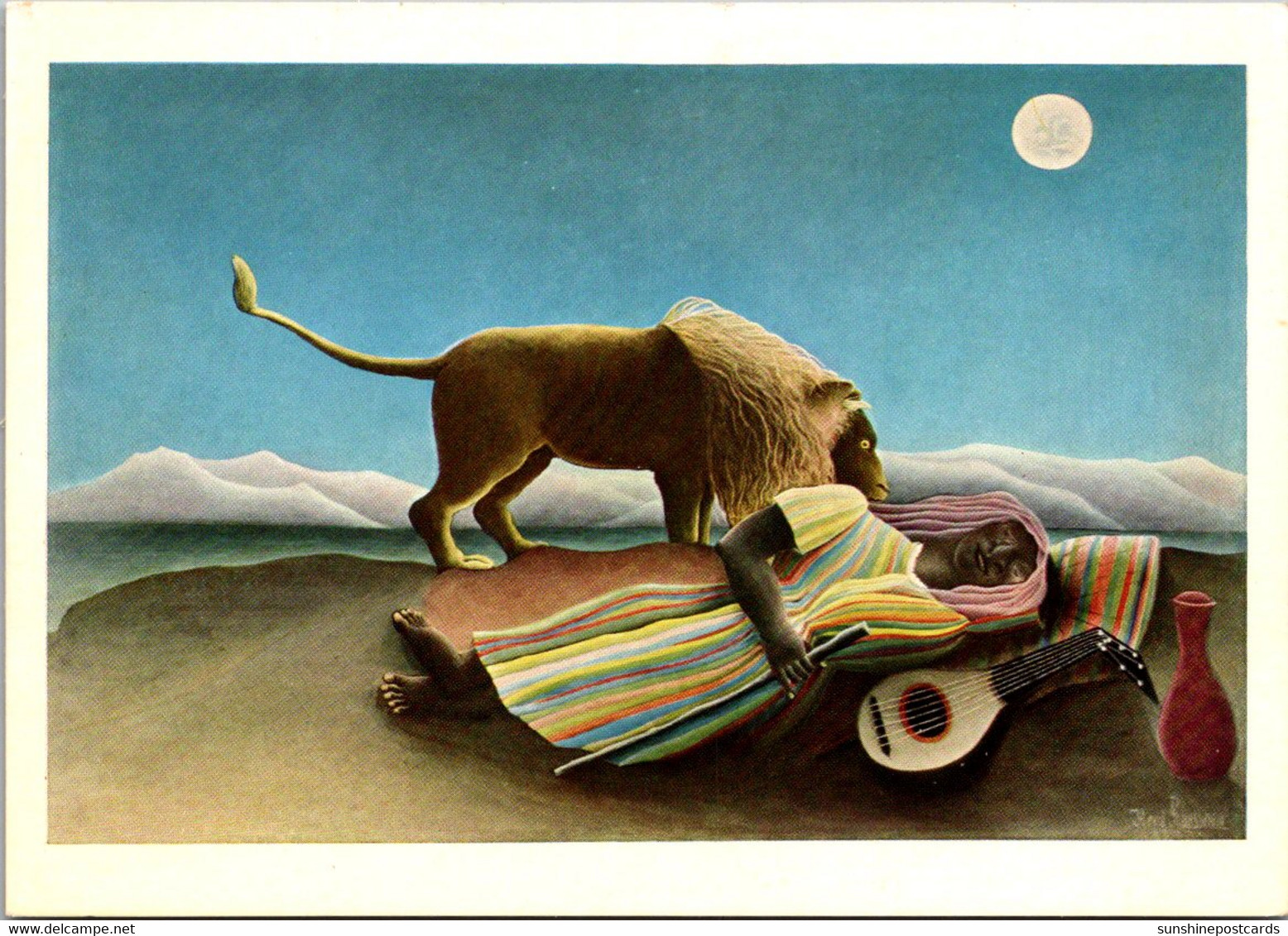 New York City Museum Of Modern Art Henri Rousseau The Sleeping Gypsy - Museen